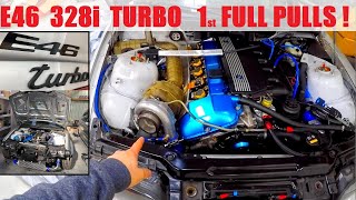 BMW E46 328i TURBO DRIVE Wastegate externe Turbosmart  Spoiler [upl. by Ellekcim693]