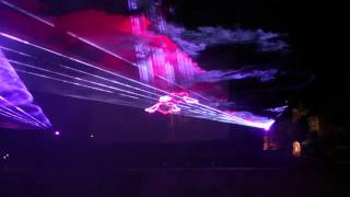 Dynamic FX Custom Created Civic Events Laser Light Show [upl. by Odnomra815]