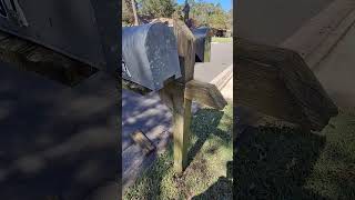 Pt 1 Replacing Mailboxes and post DIY [upl. by Ecinahs]