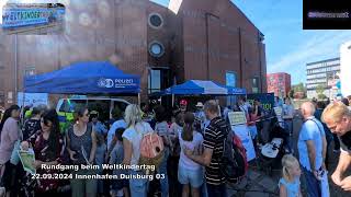 Rundgang beim Weltkindertag 22092024 Innenhafen Duisburg 03 [upl. by Eceirehs]