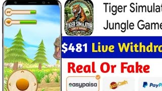 Tiger Simulator Fantasy Jungle by Kooky Games Android Gameplay HD real or fake [upl. by Nallad]