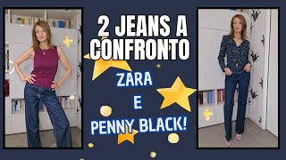 2 jeans a confronto ZARA e PENNY BLACK [upl. by Keiko690]