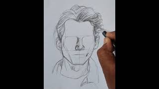 How to practice portrait drawing with Andrew Loomis method step by step 2 Drawing painting sketch [upl. by Ramsay94]