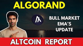 ALGORAND THE BULL MARKET EMAS  Algorand Analysis amp Price Prediction [upl. by Elleynad554]