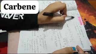 carbene bsc chemistry [upl. by Ecertak]