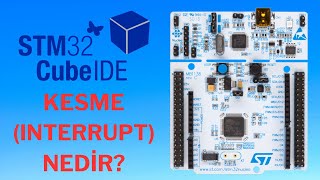 STM32 ile KESME INTERRUPTS NEDÄ°R   Ders10 [upl. by Endor]