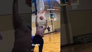 Prime Shaq Brought It Downtown 😂 basketball ballislife hooper funny meme lebron shaqleonard [upl. by Aerbas]