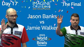 World Indoor Bowls Championship 2023 THE FINAL  Jason Banks vs Jamie Walker  Day 17 [upl. by Leola]