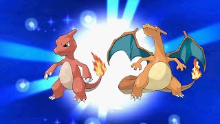 Ashs Charmeleon evolves into Charizard Pokémon Yellow [upl. by Donata549]