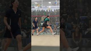 National School Games 2024  Courtside Update  Squash B Div Finals [upl. by Basir]