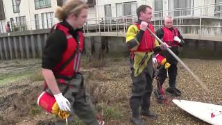 Brightlingsea Harbour Mud Rescue Training [upl. by Asil]