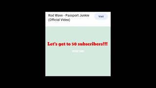 Rod Wave dropped a new song quotpassport junkiequot [upl. by Diraf]