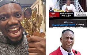 PASTOR JEREMIAH OMOTO FUFEYIN IS SELLING GOLDEN SPOON TO HIS CHURCH MEMBERS  VDM WILL FIND HIM SOON [upl. by Rogerg]