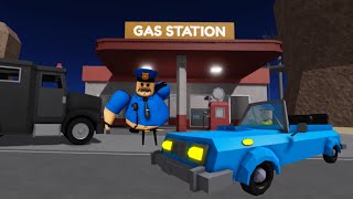 WOW CAR BARRYS PRISON RUN Obby Walkthrough FULL GAME roblox [upl. by Ecirbaf]