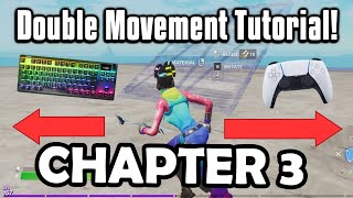 How To Get Double Movement In Fortnite Chapter 3 ReWASDKeys2xInput [upl. by Assirk]