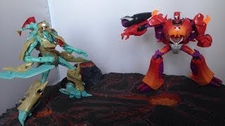 Transformers Collectors Club Transmutate and Rampage [upl. by Elocin]