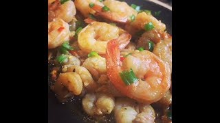 Sizzling Shrimp Gambas  Shrimp al ajillo  Gambas Al Ajillo [upl. by Cheadle]