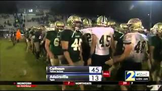 Game of the Week Calhoun vs Adairsville [upl. by Eberto108]