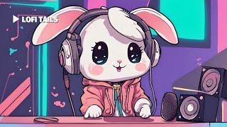 quotLively Lofi Hip Hop with Pop Vibes  Bunny Singing with Headphonesquot [upl. by Moina]