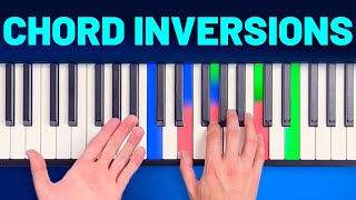 Inversions 101 Unlocking your piano chords [upl. by Mackoff79]