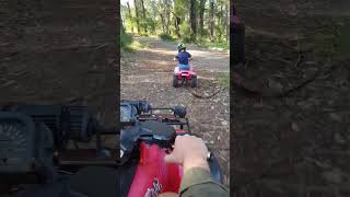 Suzuki lt50 no hands quadSuzukiquaddirtbikemotocross [upl. by Attennot]