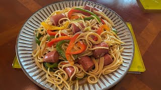 Hot Dog Spaghetti Recipe  Quick And Easy Lunch Ideas [upl. by Asoramla]