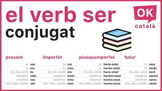 Verbs catalans conjugats ser  ésser  OK CATALÀ  4K [upl. by Nomelc808]