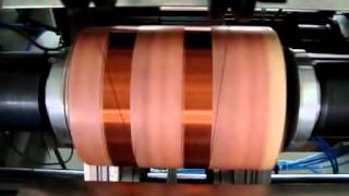 full automatic CNC transformer coil winding machine [upl. by Cirederf]