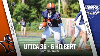 Utica vs Hilbert  Football Highlights  11924 [upl. by Ydnew39]