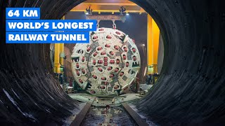 Europe is Building the Worlds Longest Railway Tunnel in the Mountains  Brenner Base Tunnel [upl. by Sudderth]