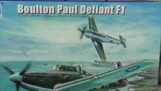 Trumpeter 148 Boulton Paul Defiant Sprue Review [upl. by Aeneas575]