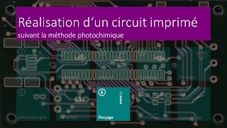 Réalisation dun circuit imprimé  08 Perçage  FR [upl. by Livvie381]