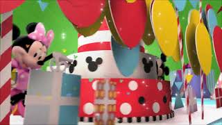 Disney Junior UKEurope  Mickey And Minnie Birthday Ident 2013 [upl. by Enitnemelc170]