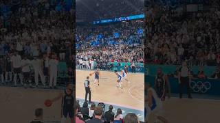 🔥STEPHEN CURRY vs FRANCE🔥 stephencurry basquetball baloncesto nba paris2024 olympics teamusa [upl. by Chaunce350]