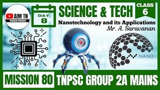 Science amp Tech  Class  6  Science amp Tech  Nanotechnology and its Applications  Mr A Saravanan [upl. by Arabela66]