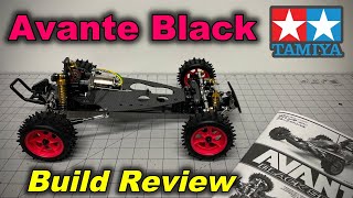 Tamiya Avante Black Build Review [upl. by Charyl]