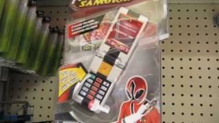 Power Ranger Samurai Toys Retro Fire Megazords March 2011 [upl. by Gloria]