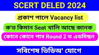 Scert Deled Vacancy list 2024  Assam Deled vacancy list  Deled admission vacancy list 2024 [upl. by Zackariah]