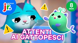 ESISTONO I GATTI ACQUATICI 🐱😱 La casa delle bambole di Gabby  Netflix Jr Italia [upl. by Fabio]