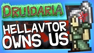 Terraria 9  The Hellevator Owns Us [upl. by Ayhtin]