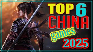 IMPRESIONANTES los 6 JUEGOS de CHINA que nos llegan en 2025 😮 Descúbrelos ❗❗❗ [upl. by Faubion]