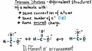 Drawing Resonance Structures [upl. by Nohsyar665]