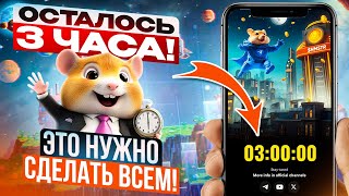 ОЧЕНЬ ВАЖНО Последний день чтобы ПОЛУЧИТЬ ДРОП в Hamster KombatПоказываю что нужно сделать [upl. by Ahsieka]