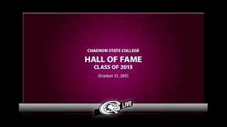 Chadron State Hall of Fame 2015 [upl. by Audie]