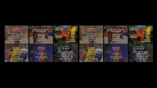 Barney Remix Credits With Audio Low Tone Barney Songs Comparison Mixed Version [upl. by Teressa]