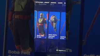 Fortnite BOBA FETT Item Shop [upl. by Rhyne]