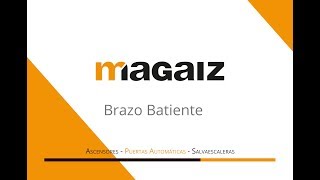 Magaiz Cómo funciona el brazo batiente de Magaiz para Comunidades [upl. by Enreval]