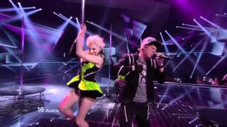 HD Eurovision 2012 Austria Trackshittaz  Woki Mit Deim Popo SemiFinal 1 [upl. by Dew448]