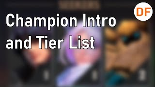 Seekers of Skyveil  Champion Intro and Tier List [upl. by Halyak]