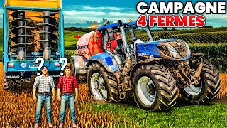 2 NOUVEAUX OUVRIERS  Campagne des 4 Fermes S2 7 Farming Simulator 19 [upl. by Aciretahs]